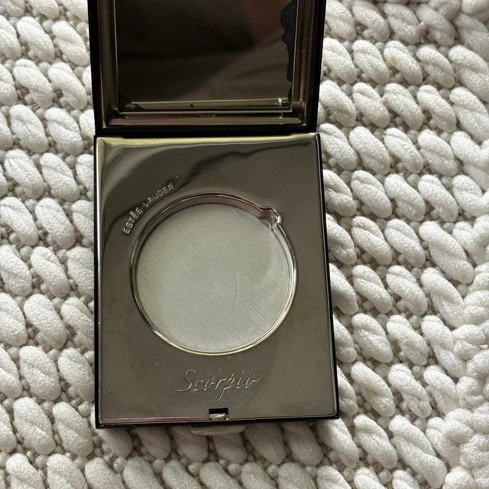 Estée Lauder‎ Collectible Powder Compact Art Deco Erte Zodiac SCORPIO